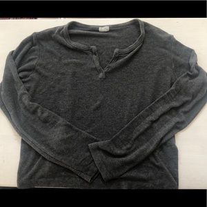 John Galt Grey Long Sleeve